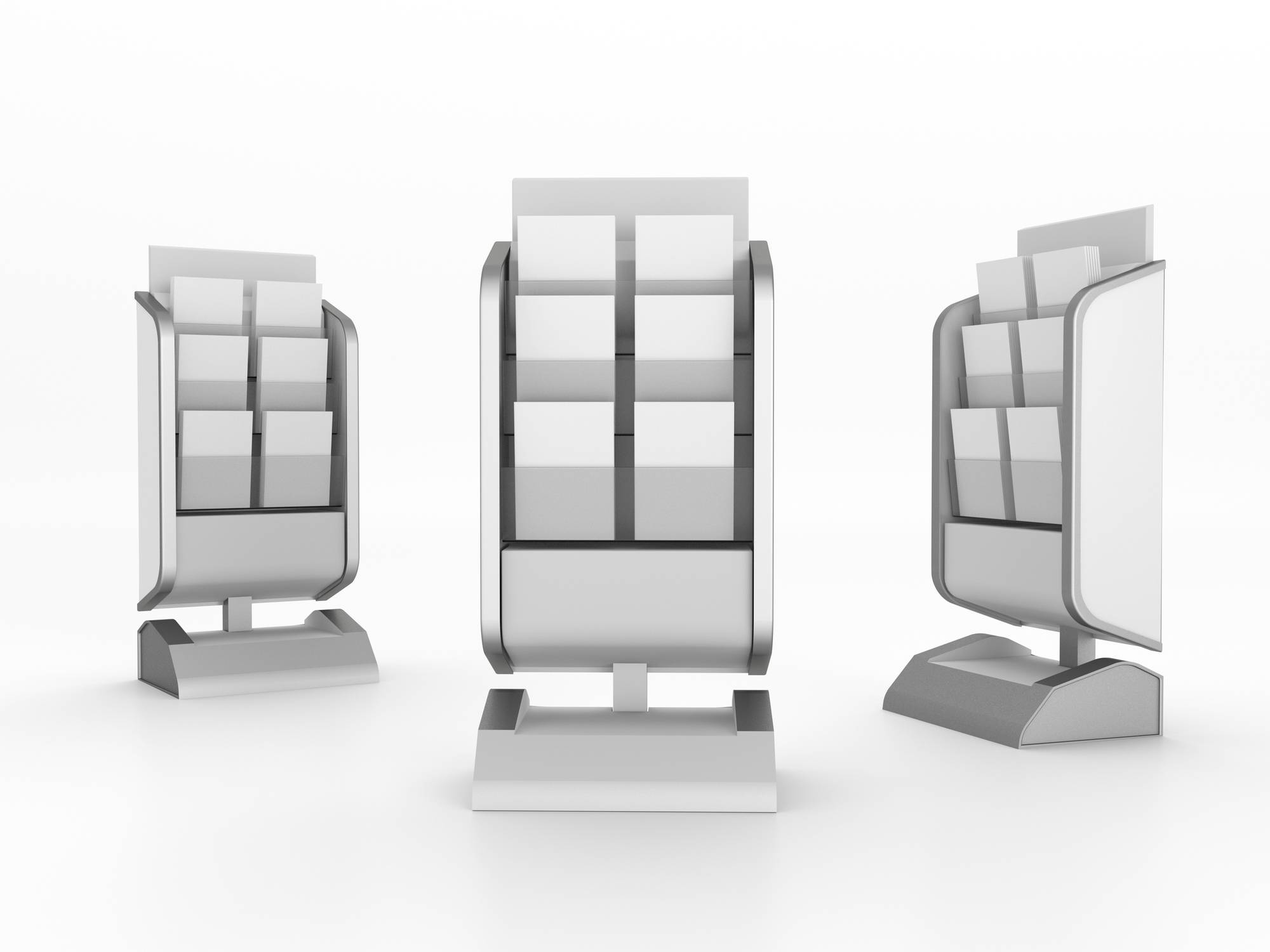 utilisation présentoirs à flyers 