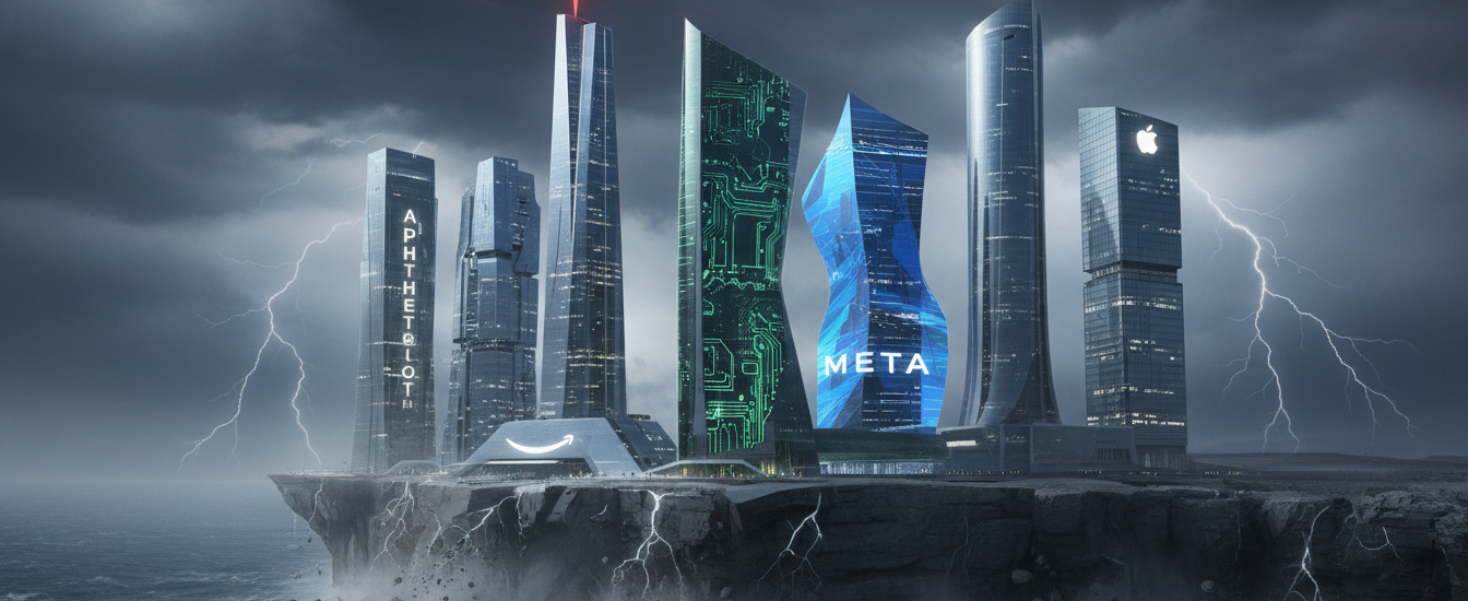 analyse approfondie des 7 géants de la tech - tesla, amazon, nvidia, meta, apple, et plus - confrontés à la menace d'un krach boursier imminent. découvrez les enjeux et perspectives du marché.