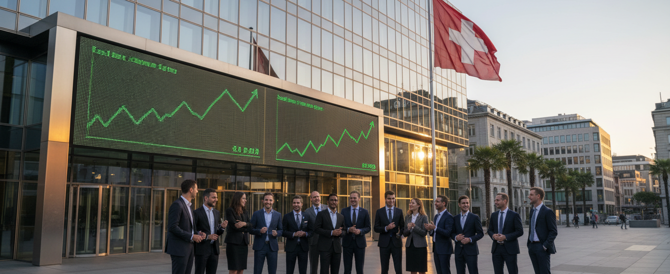 la bourse de zurich termine la séance en hausse avec une progression du smi, reflétant un marché dynamique et des investisseurs optimistes.