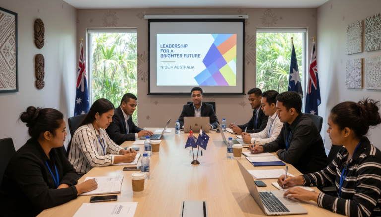 Bourses Australia Awards pour les leaders émergents de Niue : une opportunité de formation et de leadership