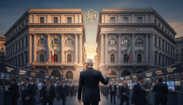 Fusion MPS-Mediobanca officialisée : Piazzetta Cuccia tire sa révérence de la Bourse