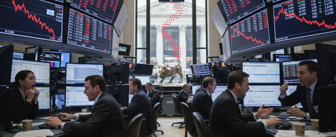 suivez en direct la baisse des futures à wall street, marquée par la chute d'amazon qui pèse lourdement sur les valeurs technologiques.