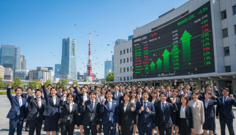 La Bourse de Tokyo décolle suite au triomphe électoral de la Première ministre aux législatives