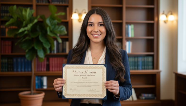 Lucciana Mikaela Cáceres Holgado Récompensée par la Bourse de Recherche Annuelle Marian H. Rose | Newswise