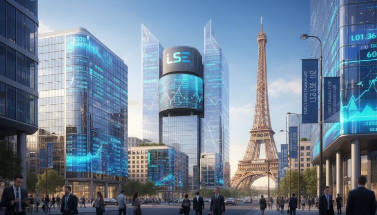 Paris, nouvelle plaque tournante des ambitions européennes du London Stock Exchange