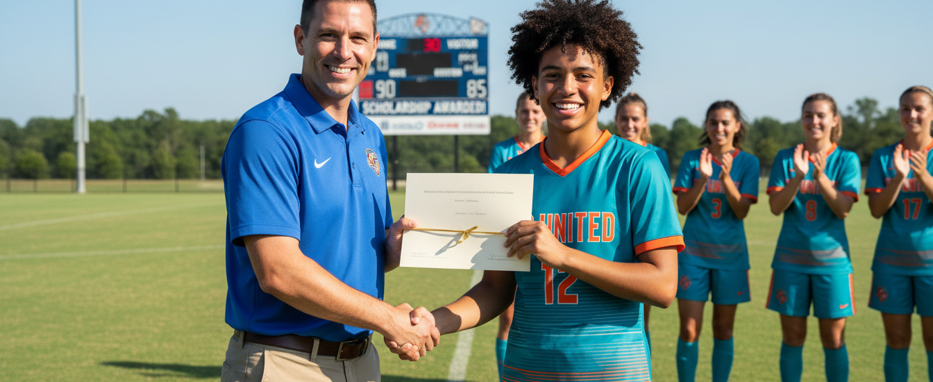 découvrez l'histoire inspirante d'un joueur d'appoint dynamique en caroline du sud, récompensé par une bourse d'études pour son énergie et son engagement exceptionnel.