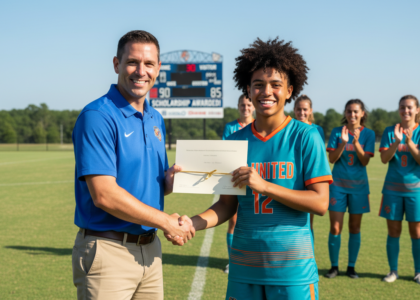 découvrez l'histoire inspirante d'un joueur d'appoint dynamique en caroline du sud, récompensé par une bourse d'études pour son énergie et son engagement exceptionnel.