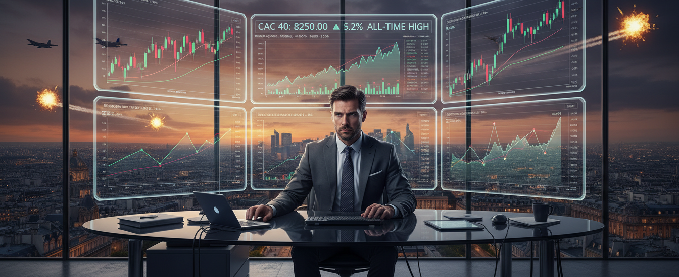 découvrez quelle stratégie adopter pour vos investissements en bourse aprÚs les récents sommets du cac 40, face aux tensions liées aux frappes aériennes israélo-américaines.