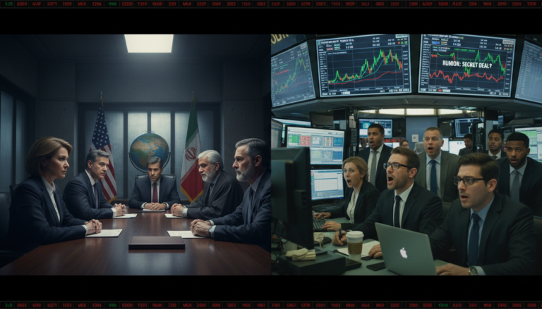 Conflit US-Iran : une rumeur d&rsquo;accord secret électrise les marchés financiers