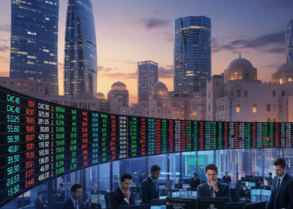 les bourses européennes clôturent en baisse dans un contexte économique incertain, influencées par les développements au moyen-orient et des indicateurs financiers contrastés.