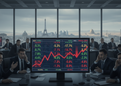 les marchés de paris et des principales places européennes chutent lourdement en réaction aux tensions croissantes au moyen-orient, suscitant inquiétudes et incertitudes économiques.